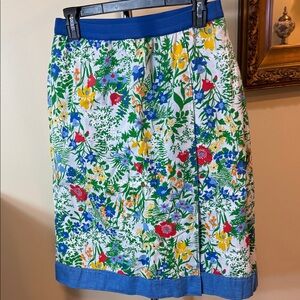 Vintage reversible faux wrap skirt